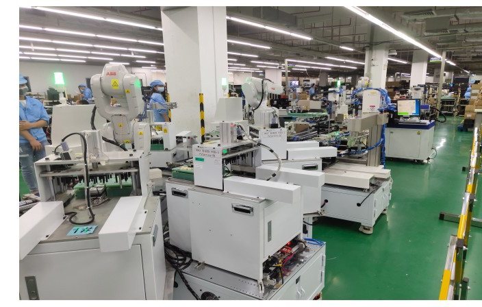 Production floor in Dongguan, China